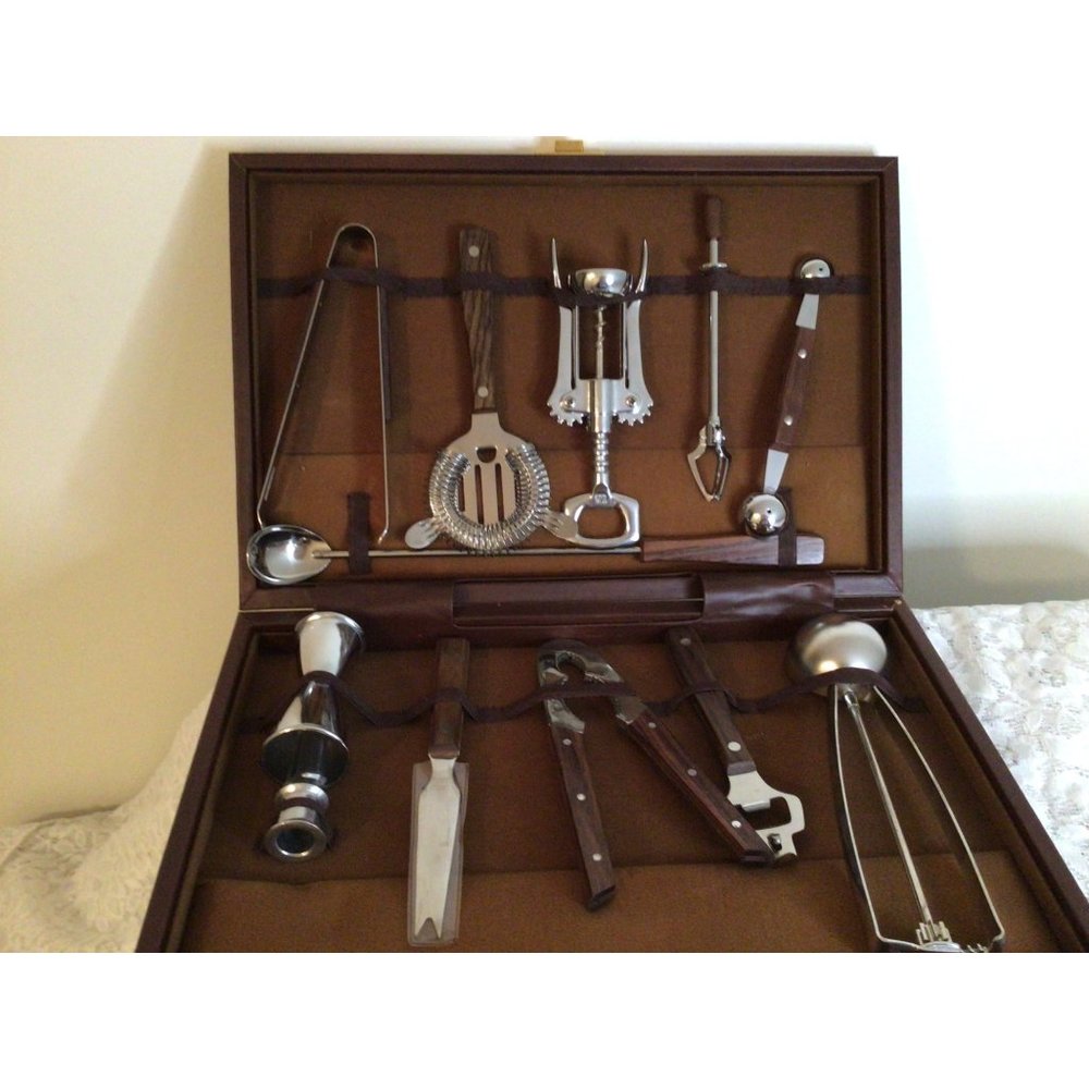 Vintage 1970s Balfour Bar Tools IN Original Case